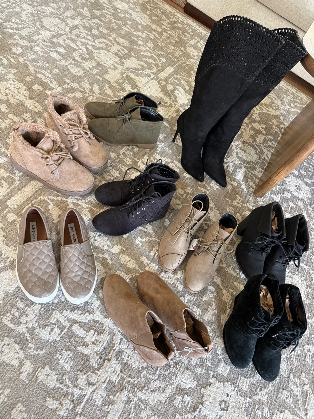Assorted Women's Boots & Sneakers - Neutral Mix